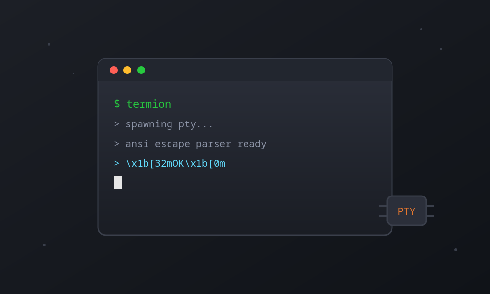 Termion: Terminal Emulator